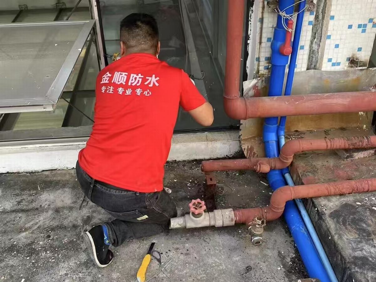 增城區(qū)駿鴻物流防水施工