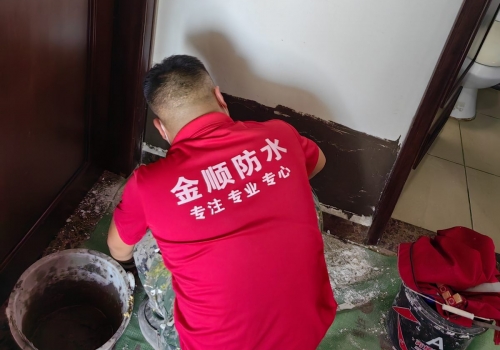 番禺區(qū)珊瑚灣畔別墅墻面防水